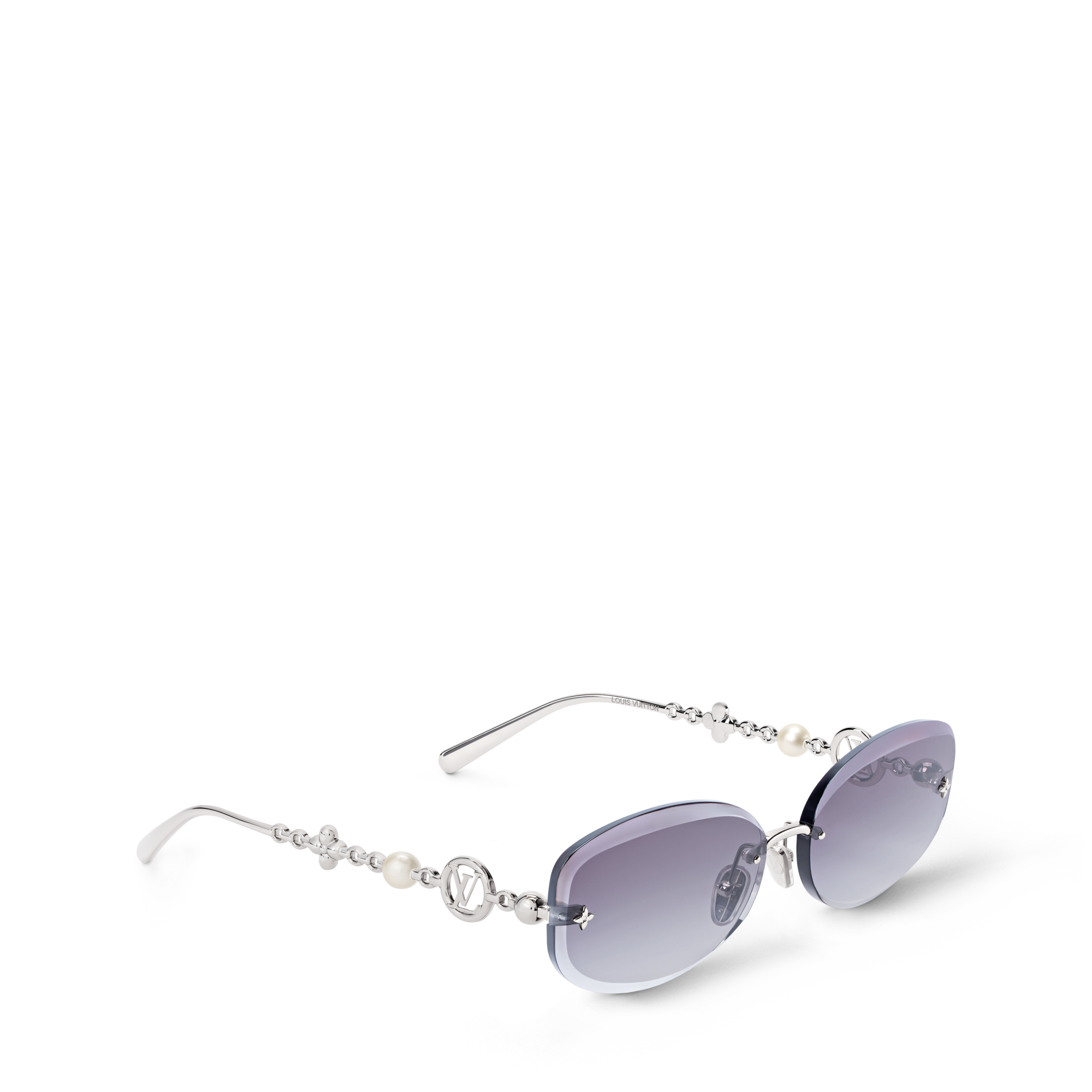 LV Jewel Pearl Oval Sunglasses S00 - Women - Accessories | LOUIS